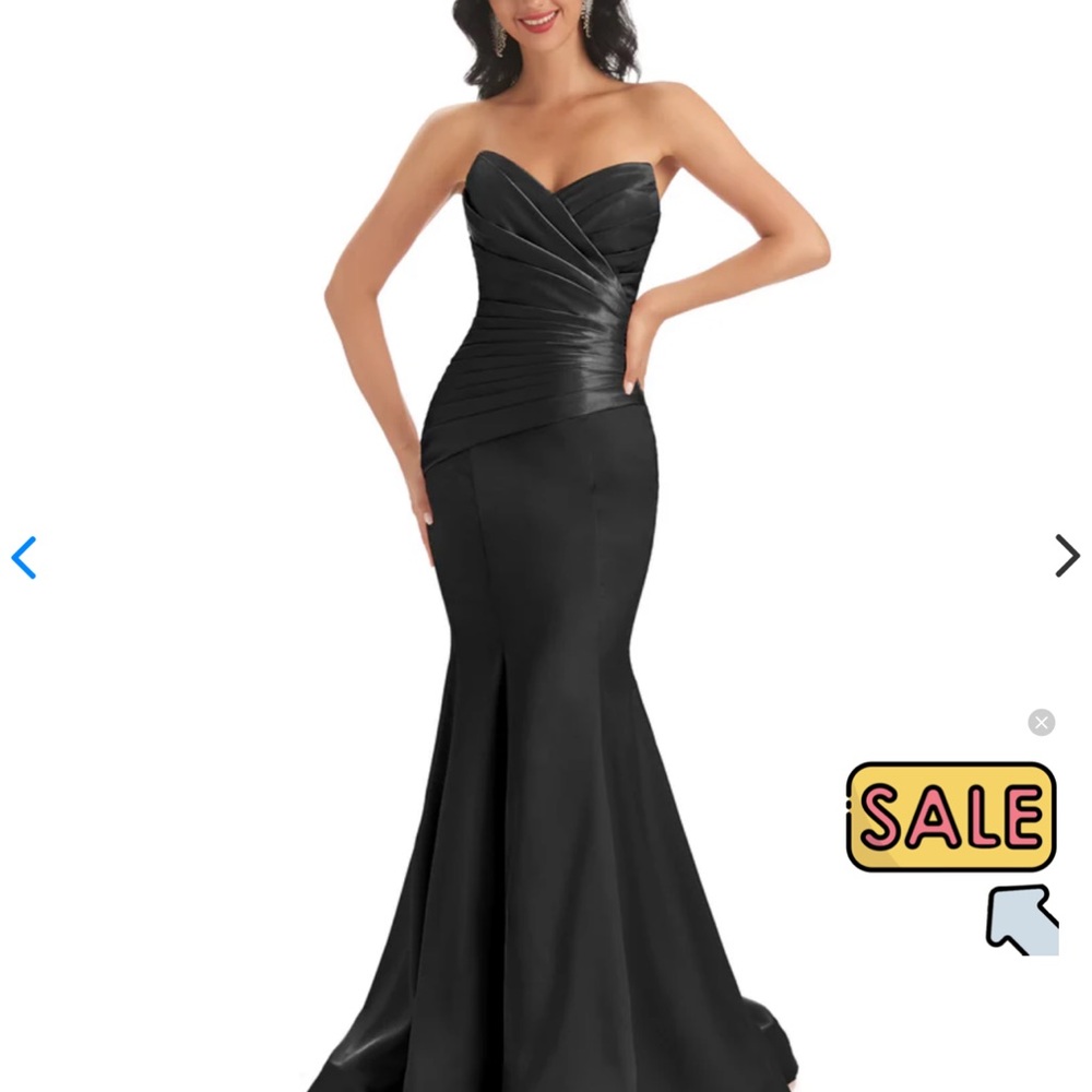 Elegant Black Evening Gown